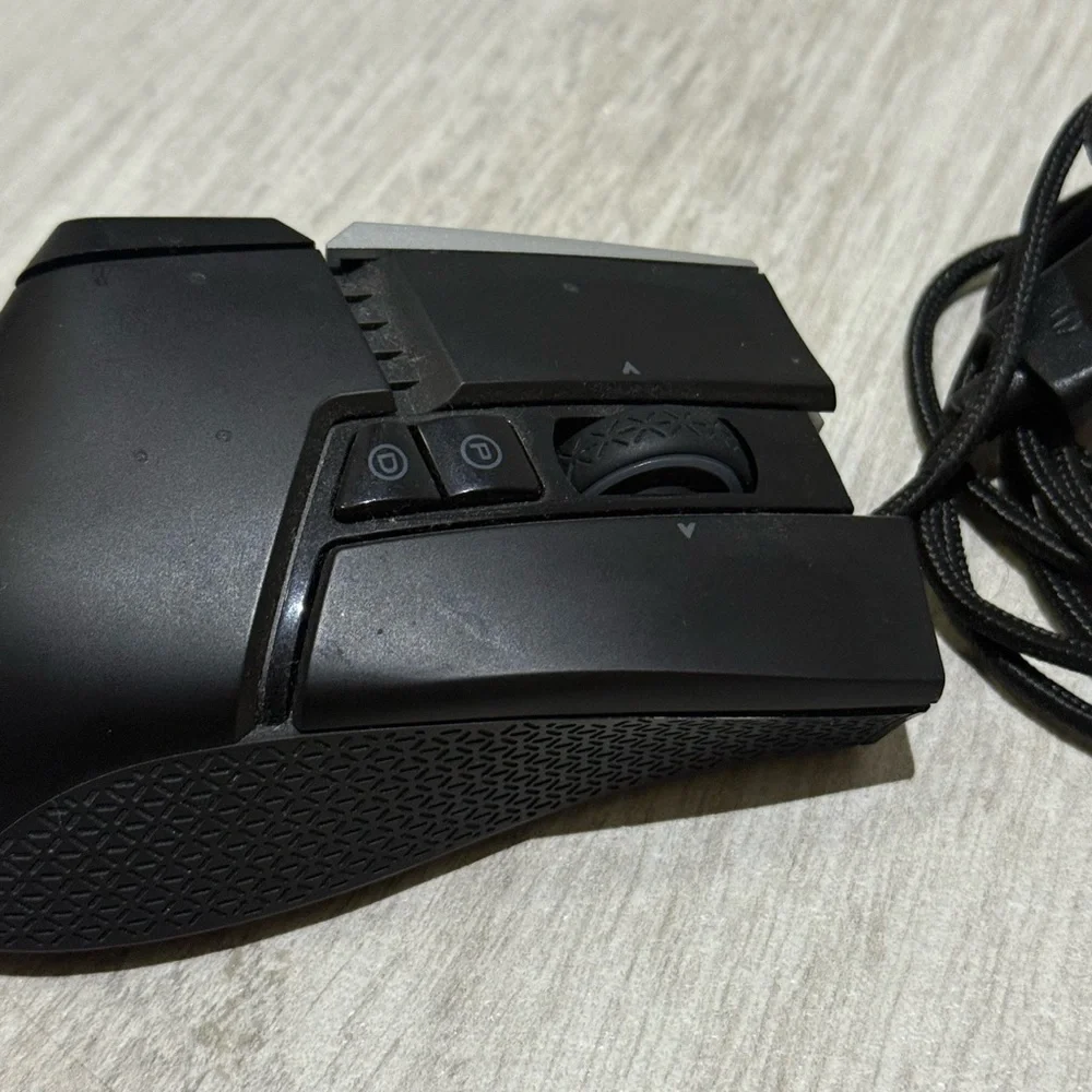 EVGA Black and Silver Wired Mouse